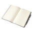 Ежедневник А5, гибкая обложка с внешними карманами, блок недатированный,  кремовый/белый на выбор FP203